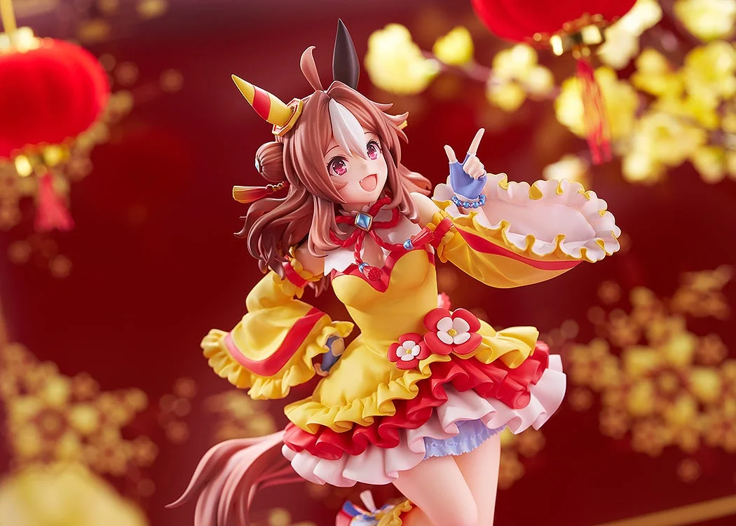 Figurine Copano Rickey Ver. Signature Racewear tirée d'Umamusume: Pretty Derby, produite par Claynel